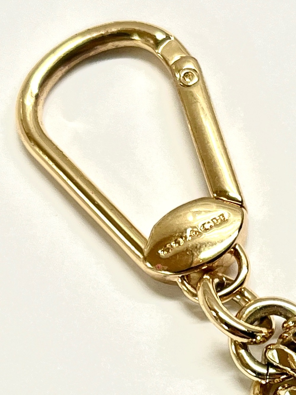 Coach Horse & Carriage Bag Charm Key Fob GUC - Picture 4 of 5